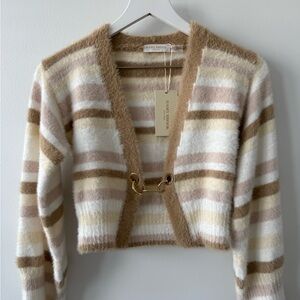 Ramy Brook Ariah Cropped NWT Cardigan